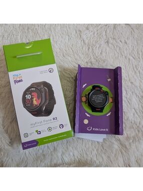 myFirst Smart Watch for Kids, R2 1.3" Fitness Tracker with Heart Rate